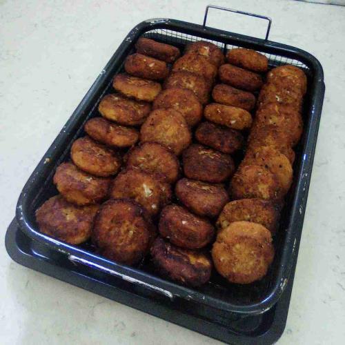 לביבות ירקות.