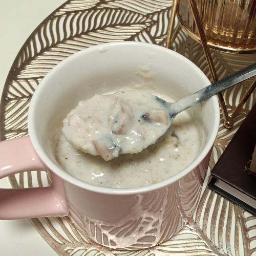 דייסת שיבולת שועל מלוחה
עם פטריות וחמאה בטעם מוקרם