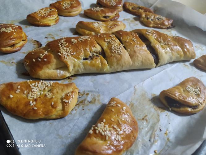 כיסונים ממולאים קרם פטריות 