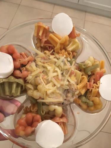 פסטה  ברוטב שמנת עשירה 