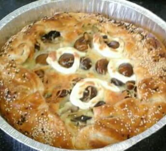 מאפה פילאס פטריות וערמונים