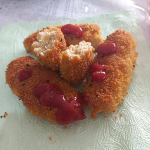 שניצל עוף טחון
