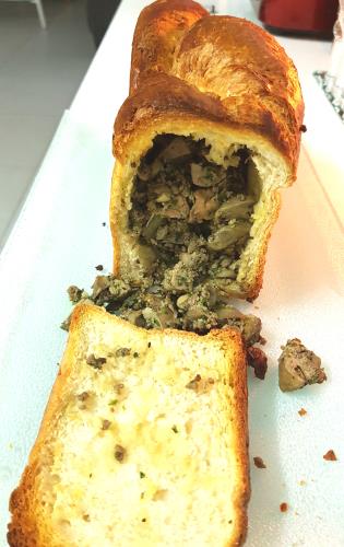 חלה קראנצ' עם הפתעה