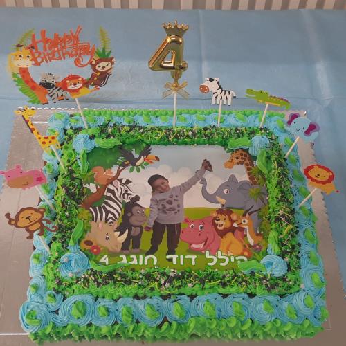 עוגת שוקולד בחושה ליום הולדת