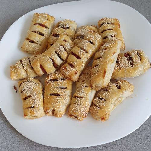 פרגיות  במעטפת בבצק עלים