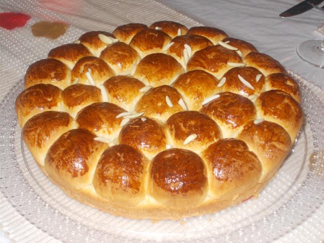 חלת זר מתוקה לראש השנה