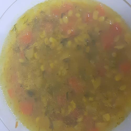 מרק גריסים עם י...