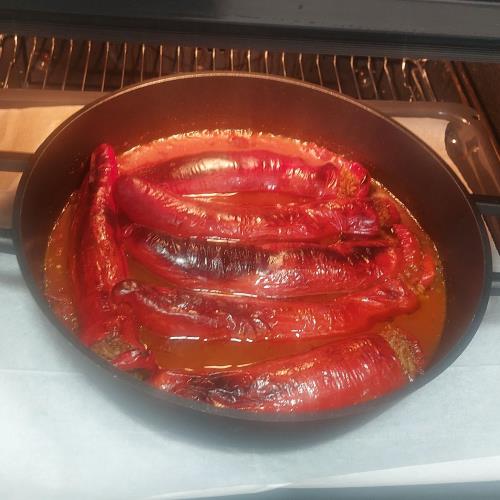 פלפל שושקה ממולא אורז מלא