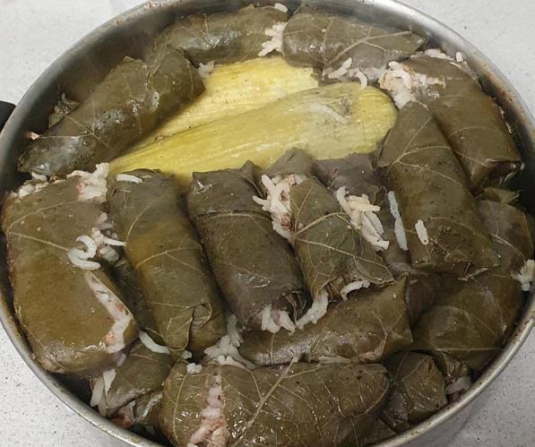 ממולאים...עלי גפן וקישואים