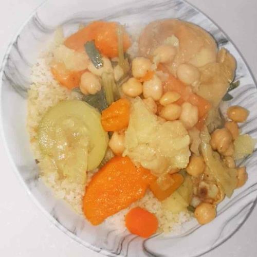 קוסקוס ירקות צהוב 👩‍🍳