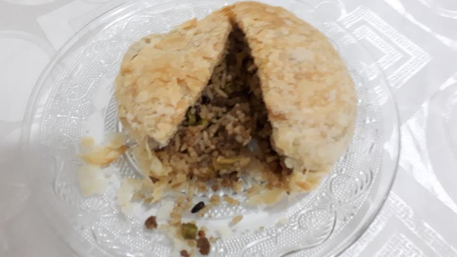 מלאווח ממולא בבשר טחון ואורז