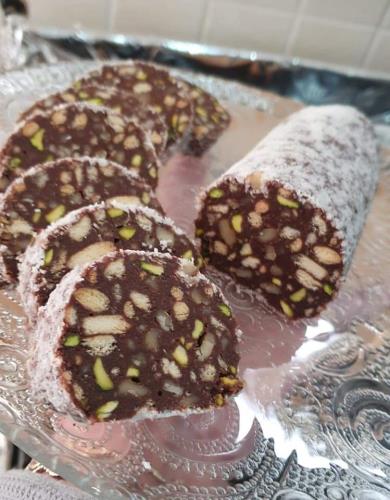רול כדורי שוקולד😍😋😋