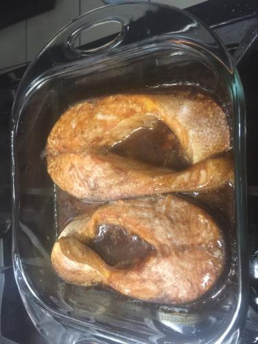 סטייק סלמון בקולה