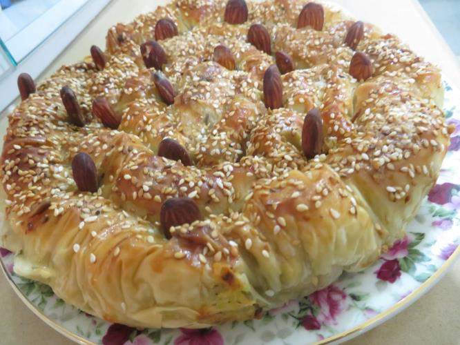 בורקס מעלי פילו . אש