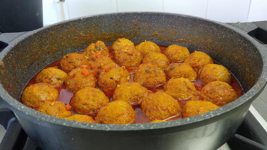 קציצות דגים אש