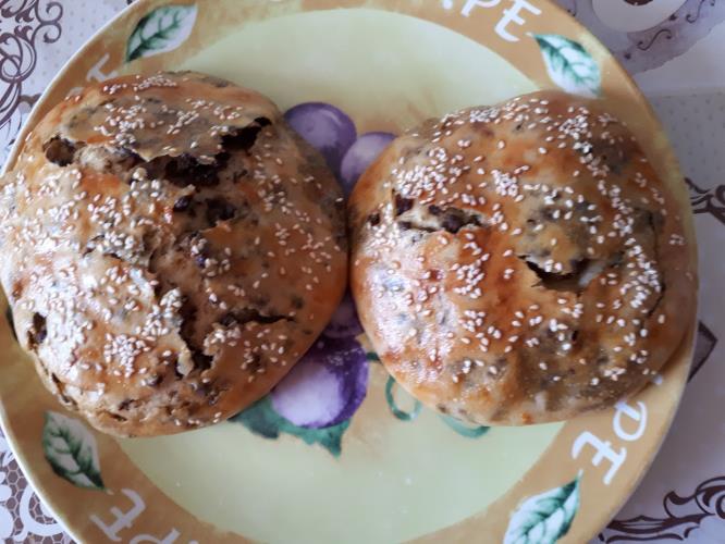 לחם ממולא בבשר טחון