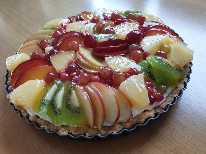 פאי פירות🍰🍇🍉...