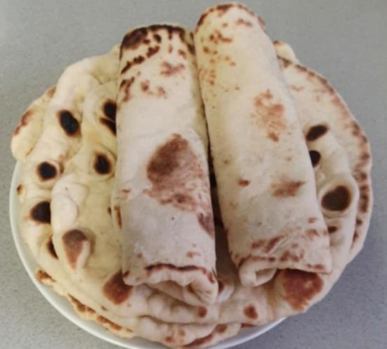 לאפות רכות  גדולות במחבת