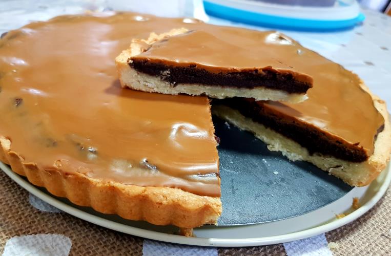 פאי שוקולד ולוטוס 