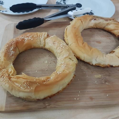 פילו במילוי גבינות פיקנטי  עם טימין ועירית 