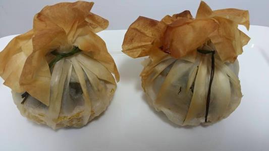 מאפה דלעת ערומנים ופורטובלו במילוי גבינות צאן