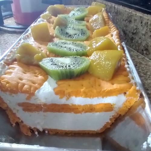 עוגת גבינה עם פ...