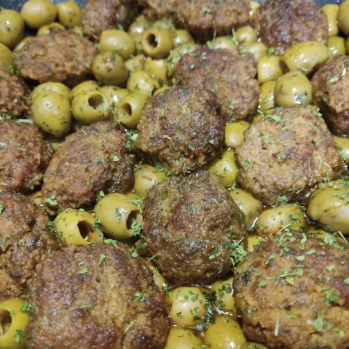 קציצות ברוטב זיתים 