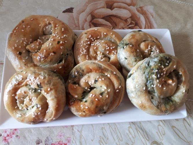 בורקס במילו תפוחי אדמה ומנגולד