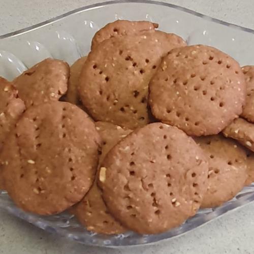 עוגיות שקדים וקקאו