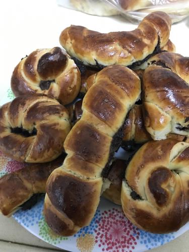 עוגיות שמרים עם שוקולד
