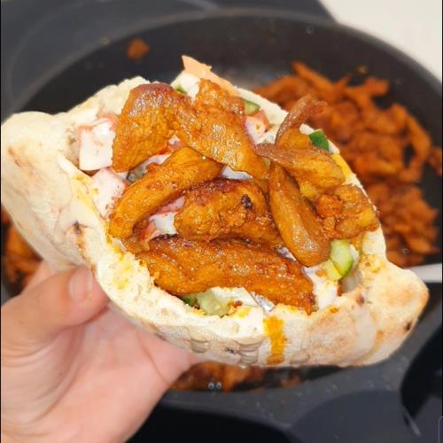 שווארמה עם בצל מטוגן🔥❤