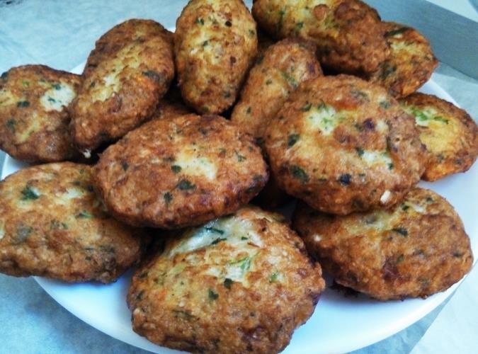 קציצות חזה עוף מטוגנות