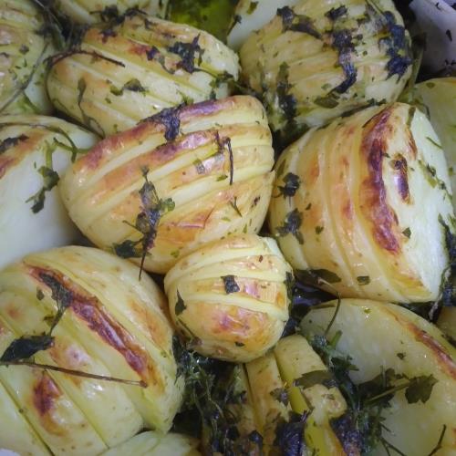 תפוחי אדמה בתנור 🥔🥔🥔