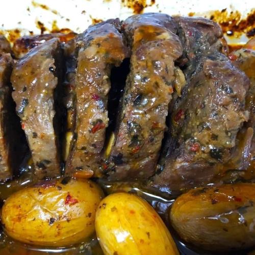 צלי בשר בתנור 